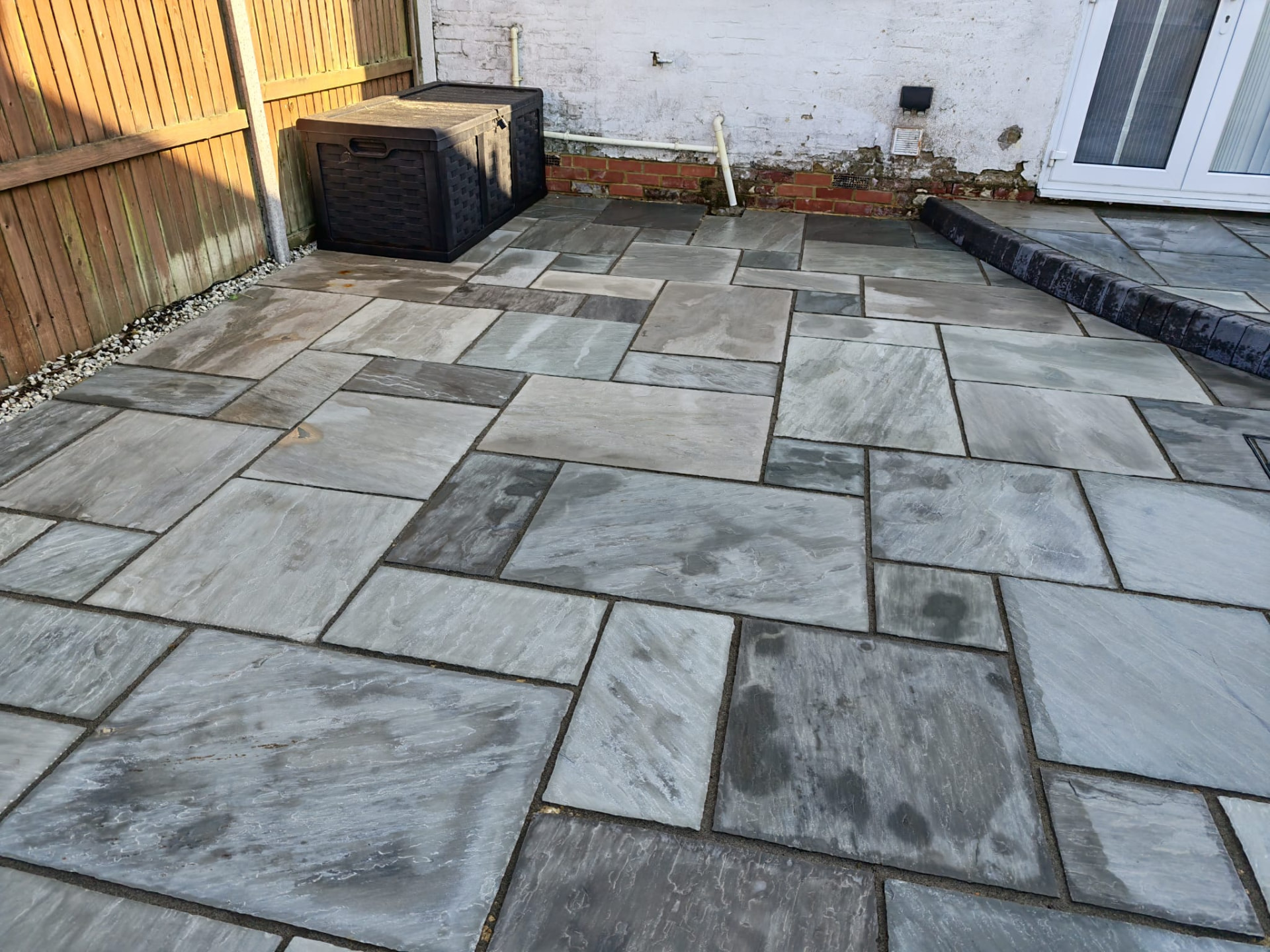 Patio cleaning project by OOR External, view 2