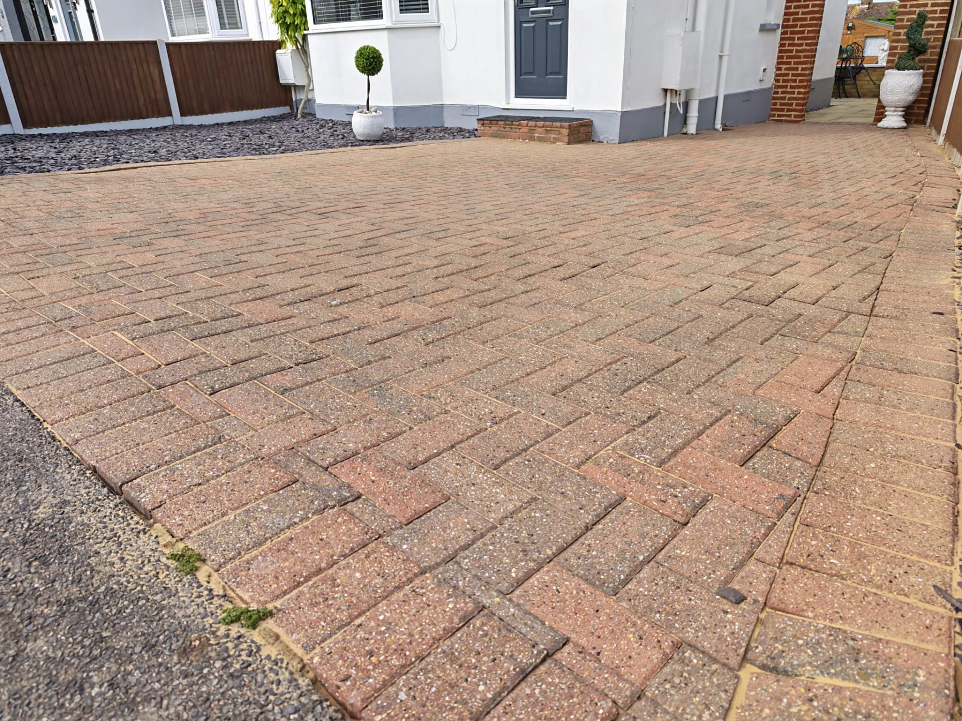 Driveway cleaning project by OOR External, view 3