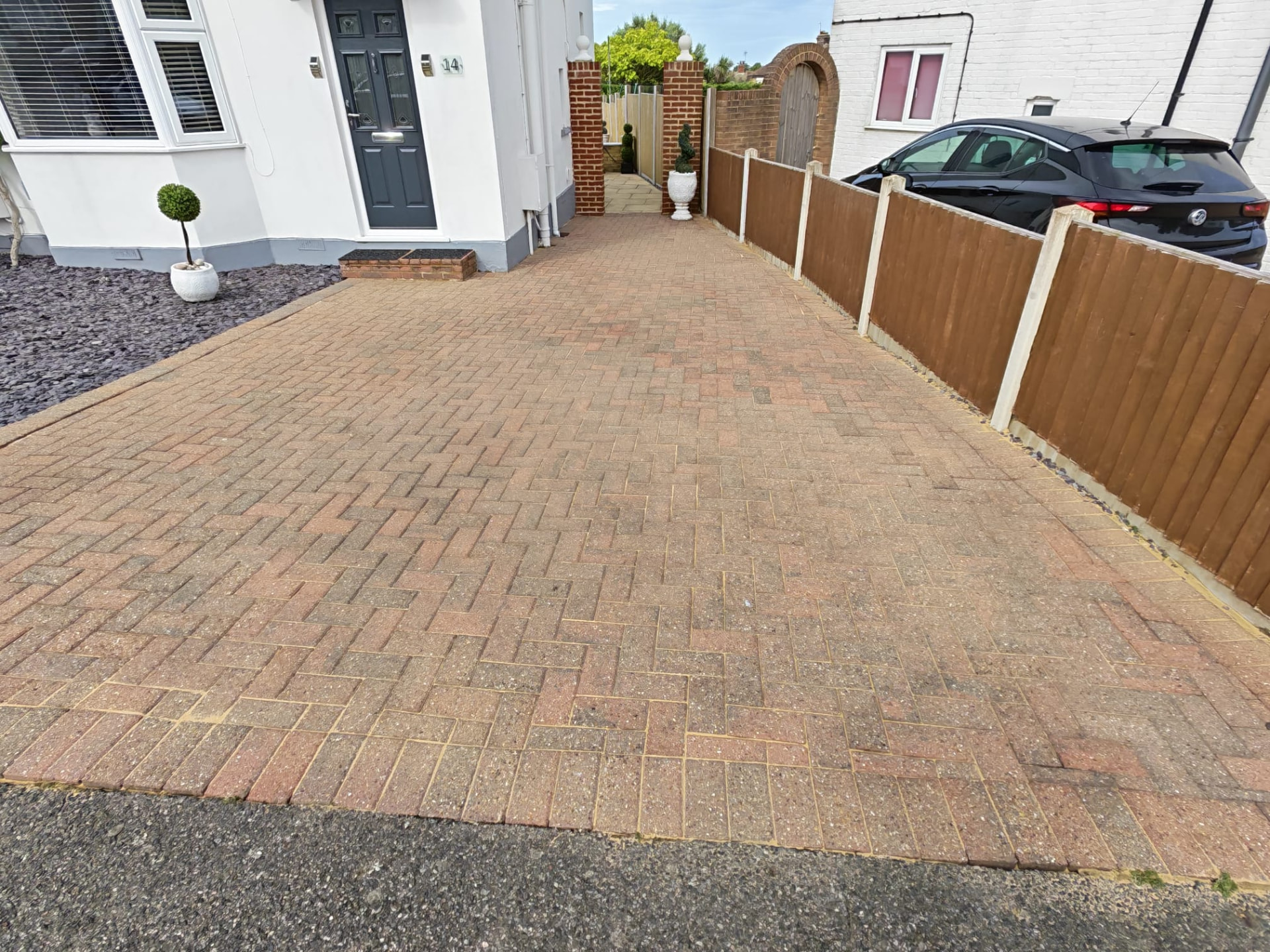 Driveway cleaning project by OOR External, view 5