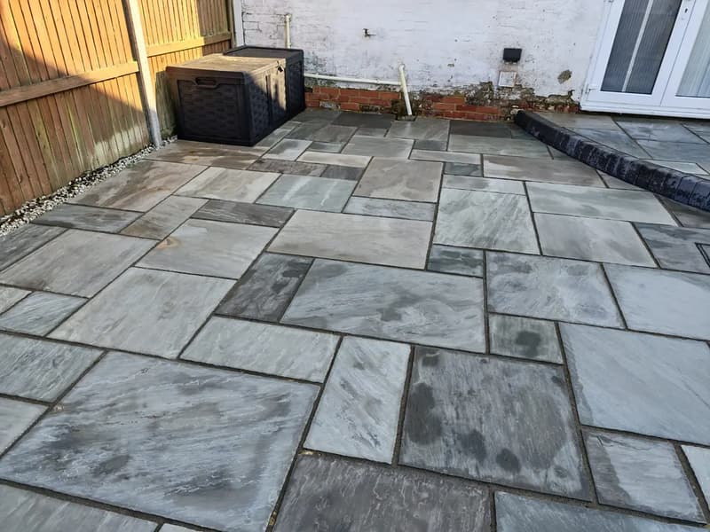 Patio cleaning project by OOR External, view 2